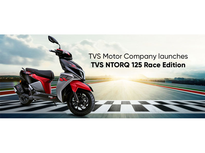 TVS Motor Company launches TVS NTORQ 125 Race Edition